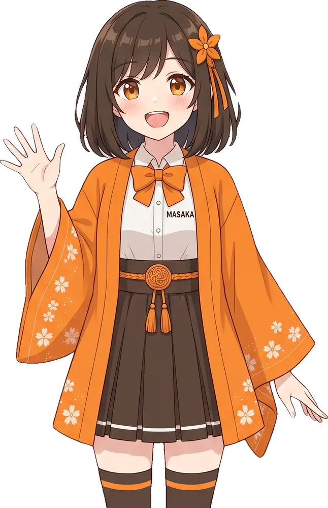 Masa-chan, maskot Masaka Learning