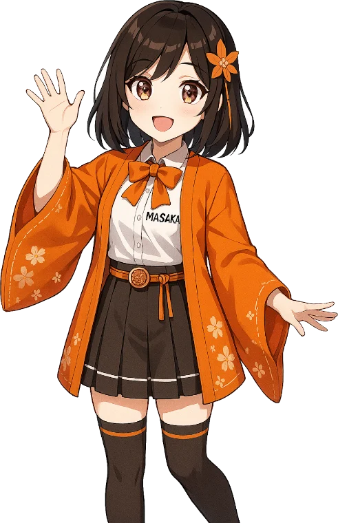 Masa-chan, maskot Masaka Learning